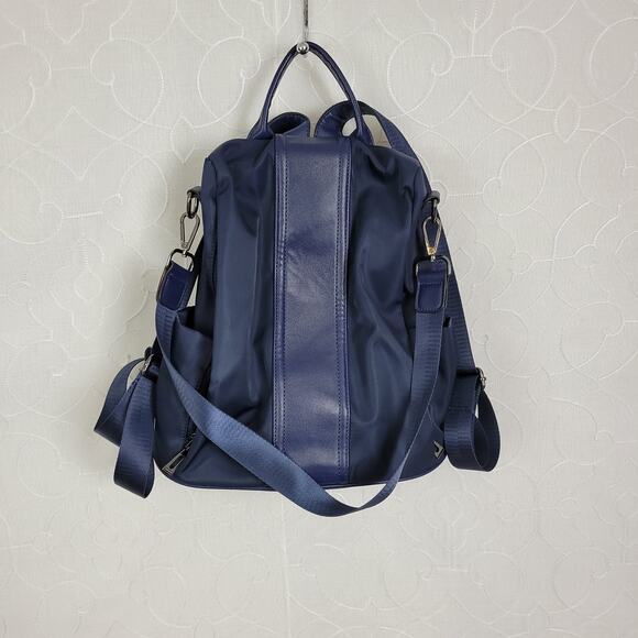 Pincnel Women Blue Backpack Waterproof Nylon Anti-theft Lightweight Shoulder Bag - Picture 1 of 7